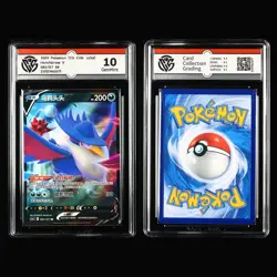 CCG 9/9.5/10 2024 Pokemon CHN Mawile&Enamorus&Honchkrow&Hisuian Samurott V 4PCS - Image 4