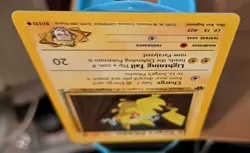 2000 Lt Surge's Pikachu 81/132 1st Edition Gym Challenge Pokemon TCG NM New - Image 5