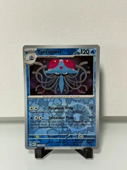 Pokemon TCG Tentacruel Scarlet & Violet - 151 073/165 Reverse Holo Uncommon - Image 1
