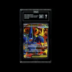 Mega Heracross EX 108/094 Ultra Rare TAG 9 Mint Pokemon Phantasmal Flames - Image 1