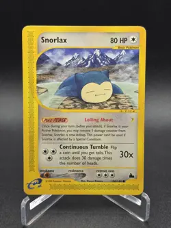 Snorlax 100/144 Regular Rare Skyridge 2003 Pokemon English LP/NM - Image 1