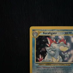 Pokemon Feraligatr 4/111 Neo Genesis Rara Holo Unlimited Wizards Vintage ita lp - Image 4