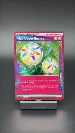 Pokemon TCG Neo Upper Energy 162/162 ACE SPEC Rare Temporal Forces - Near Mint - Image 1