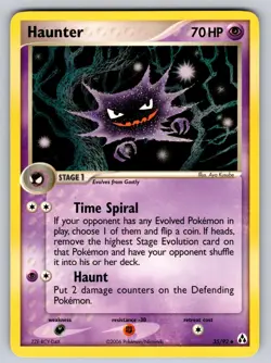 Haunter 35/92 Uncommon Legend Maker Pokemon Lightly Played - Image 1