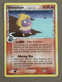 Smoochum Pokemon TCG Dragon Frontiers 64/101 Delta Species - Image 1