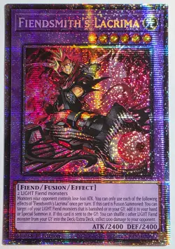 Yugioh Fiendsmith's Lacrima RA05-EN038 Starlight Rare 1st Edition - Image 1