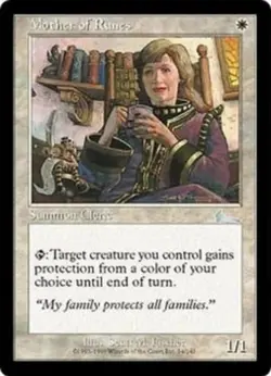 "Mother Of Runes" - Magic The Gathering Card - Urza's Legacy - Image 1
