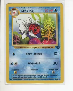 SEAKING JUNGLE SET POKEMON CARD 46/64 LP - Image 1
