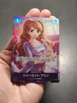 Charlotte Pudding OP12-071 R Promotion Pack Ex Vol. 3 ONE PIECE Card Japanese - Image 1