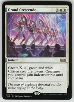 Grand Crescendo Normal R Commander: Tarkir: Dragonstorm 118 NM - Image 1