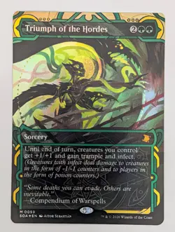 (Foil) Triumph of the Hordes (59) Secrets of Strixhaven: Mystical Archive Mtg NM - Image 1