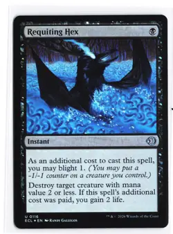 Requitting Hex - FOIL - Lorwyn Eclipsed MTG - Image 1