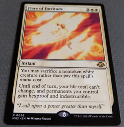 MTG Flare of Fortitude | Modern Horizons 3 | NM | Rare Instant - Image 2