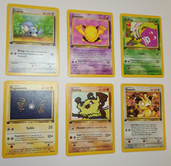 Pokemon TCG. Team Rocket 1st Edition. Lot of 6. Common. LP/NM. Read Description - Image 1