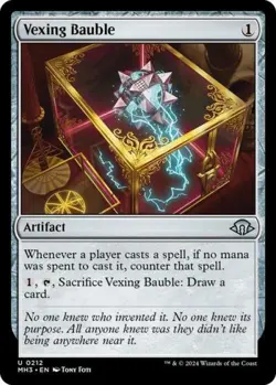 ~ Vexing Bauble ~ NM Foil ~ Modern Horizons 3 ~ MTG ~ - Image 1