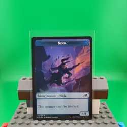 Ninja Token Kamigawa Neon Dynasty Magic The Gathering - Image 1
