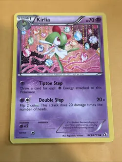 Kirlia RC9/RC25 Legendary Treasures Reverse Holo Pokemon Card LP - Image 1