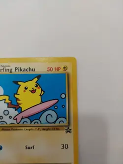Pokemon League Black Star Surfing Pikachu 28 Lightly Played - Image 3