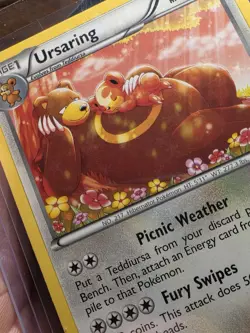 Pokemon Ursaring 130 HP Stage 1 Legendary Treasures RC16/RC25 Holo Nm - Image 2