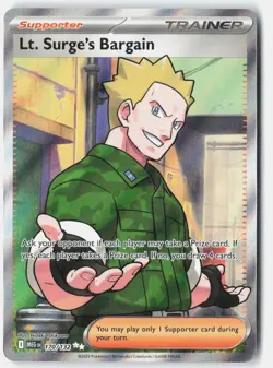 Lt. Surge's Bargain Ultra Rare MEG 170/132 NM - Image 1