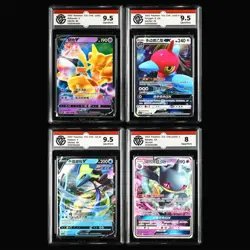 CCG 8/9.5 2023~24 Pokemon CHN Alakazam&Porygon-Z&Inteleon&Banette 4PCS - Image 1