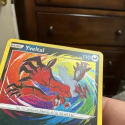 Pokemon Yveltal Shining Fates Amazing Rare Holo 046/072 Amazing Destruction - Image 2