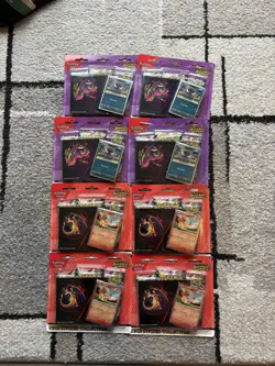 Pokemon TCG: Ascended Heroes Tech Sticker Collection Gastly & Charmander x 8 - Image 1