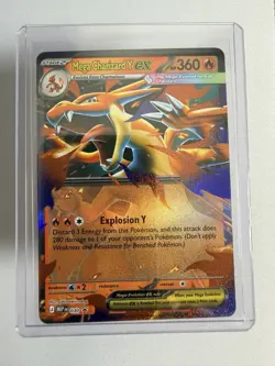 Mega Charizard Y ex MEP030 - Ultra Rare - Mega Evolution Promo Pokemon Card MINT - Image 3