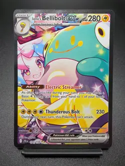 Iono's Bellibolt EX 183/159 Special Illustration Rare Pokemon Card - Image 1