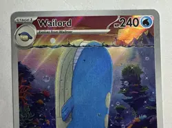 Wailord - 162/159 - Illustration Rare NM, English Pokemon Journey Together - Image 2
