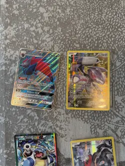 HIGH END Pokemon TCG 4 Card Lot - Zoroark GX, Genesect, Blastoise EX, Darkrai - Image 3
