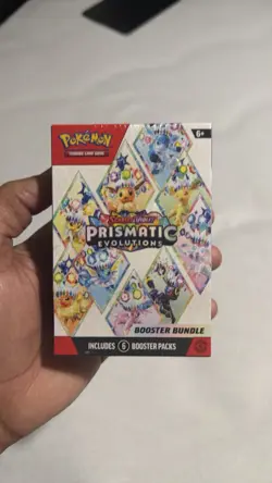 Pokemon TCG: S&V Prismatic Evolutions Booster Bundle (6pks) Factory Sealed - Image 1