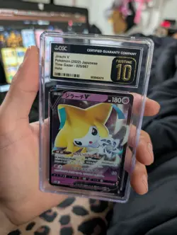 Pokemon Jirachi v Time Gazer 025/067 2022 Japanese CGC Pristine 10 - Image 1