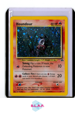 HOUNDOUR POKEMON 5 2001 NEO DISCOVERY HOLO EN - Image 1