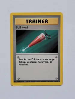 Pokemon Trainer Full Heal 82/102 Base Set - Image 1