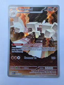 Pokemon Mega Evolutions TCG Garganacl Illustration Rare NM 147/132 - Image 1