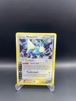 2004 Pokemon TCG Team Aqua's Manectric #4/95 Team Magma vs Team Aqua Holo - Image 1