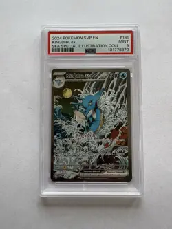 Pokemon Kingdra EX Promo SVP EN 131 PSA9 Mint - Image 1
