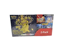 Pokemon Surging Sparks ETB & Booster Bundle Costco 2-pack. Factory Sealed - Image 1