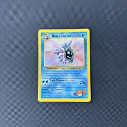 Pokemon Card Gym Heroes Misty's Cloyster 29/132 WOTC - Image 2