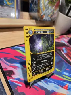 Aquopolis Tyranitar Holo H28/H32 Pokemon Card - Image 3
