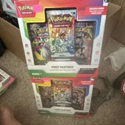 Pokemon Pokemon TCG First Partner Illustration Collection Series 1 Promo Box - Image 1