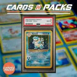 Carte Pokemon Tortank 2/102 Holo Set de base PSA 8 ✨ - Image 1