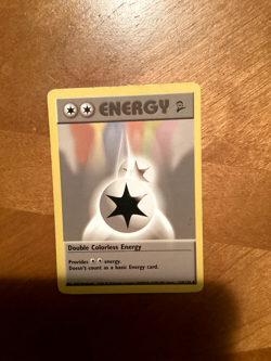 Pokemon Base Set 2 #124/130 Double Colorless Energy - Image 1