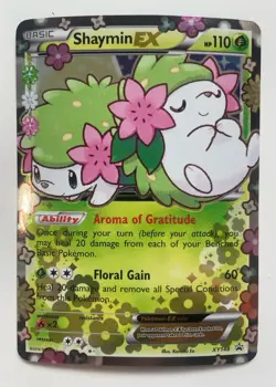Pokemon TCG Shaymin EX Holo Black Star Promo Card XY148 Near Mint Condition - Image 1
