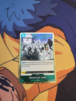 Electrical Luna OP08-036 Rare Two Legends One Piece Foil Near Mint - Image 1