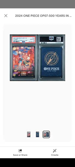 One Piece O-Nami Psa10 - Image 3