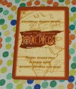 One Piece Carddass Hyper Battle S17 Straw Hats Holo Foil 2000 Card US Seller - Image 2