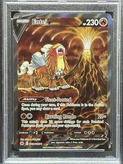 2023 Pokemon SWSH FA/ENTEI V Crown Zenith PSA 10 Gem Mint #GG36 - Image 2