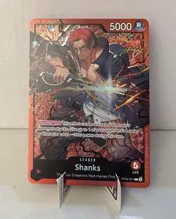 Shanks Leader Alt Art OP09-001 | One Piece Card Game - Image 1